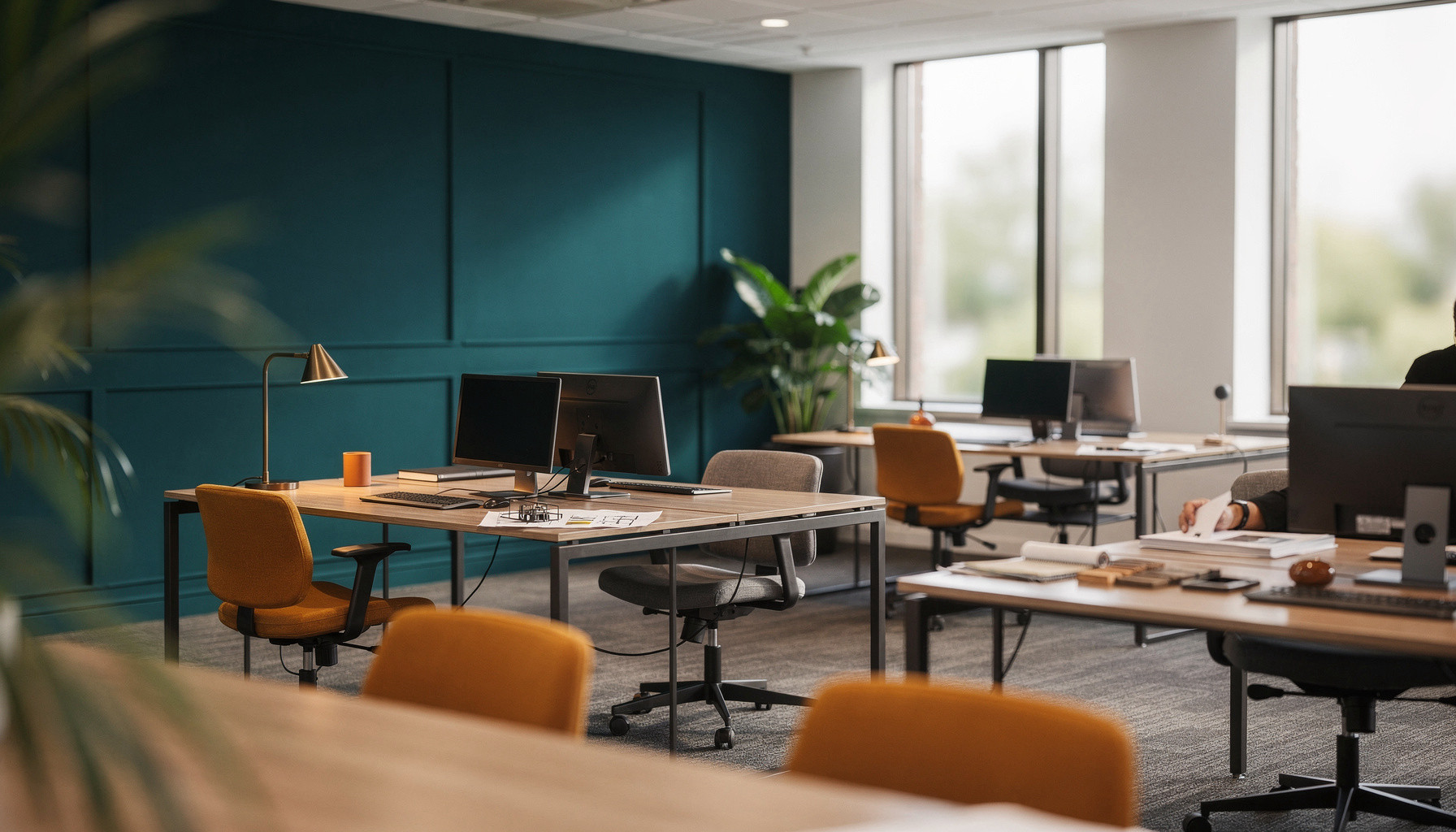 Ravon Interiors — office interior design website built with WebZum AI website creator