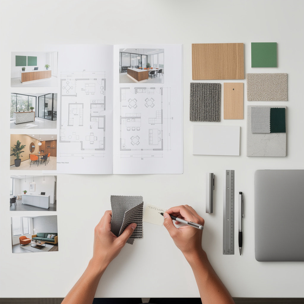 Ravon Interiors professional office spaces showcasing full-service design and project management expertise